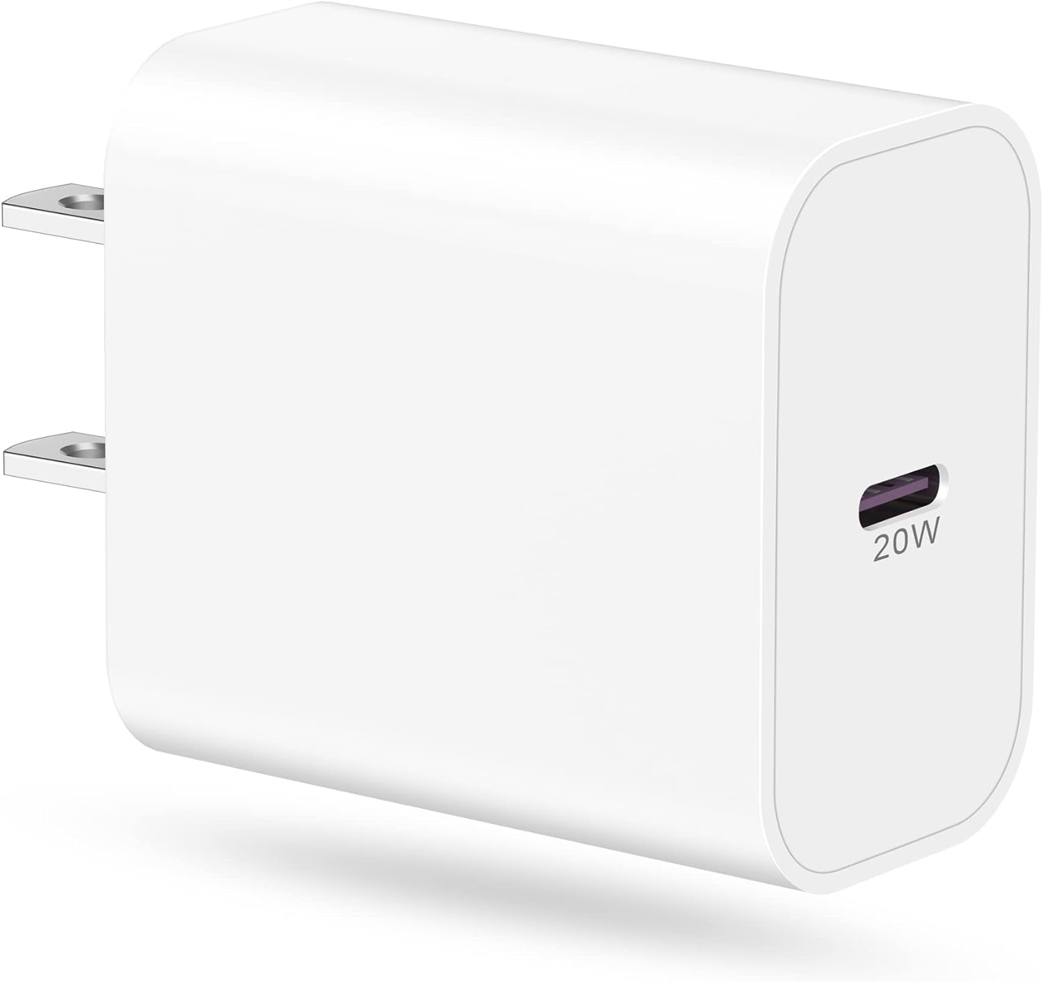 USB C Charger Block for iPhone 17 Air 17 Pro Max Plug, 20W USB C Wall Charger Type C Power Adapter Fast Charging Block for iPhone 17/16/15/14/13/12 Pro Max, iPad, AirPods Pro 3 (2025), Galaxy, Pixel