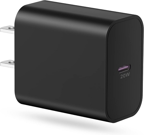 USB C Block 20W, Type C Fast Wall Charger Plug Power Adapter for iPhone 15 Pro Max/15 Pro/15/14 Pro Max/13/12/11/XR/XS/X/8 Plus, Samsung Galaxy 23/22, Google Pixel 7/6/5, iPad Pro/Air, Watch, AirPods